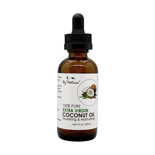 By Natures 100% Extra Virgin Coconut Oil 2oz