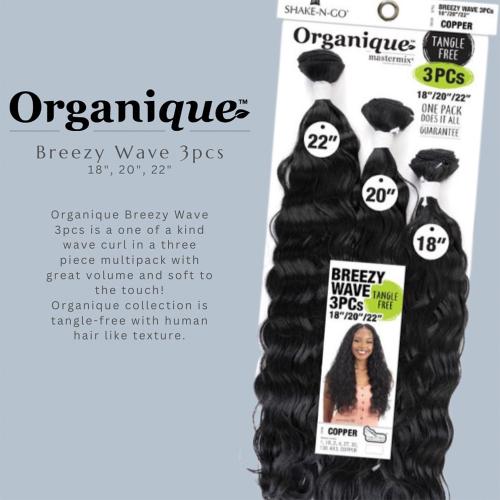 Milky Way Weave Organique Breezy Wave 3Pcs (18"20"22")