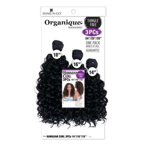 Milky Way Weave Organique Hawaiian Curl 3Pcs (14"16"18")