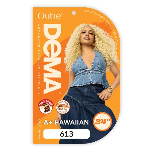 Outre Weave Dema Advanced Premium Fiber Mix Hawaiian (18"-24")