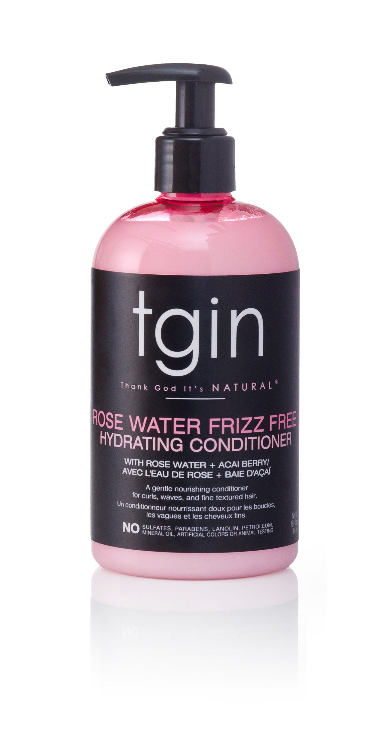 tgin Rose Water Frizz Free Hydrating Conditioner - 13oz