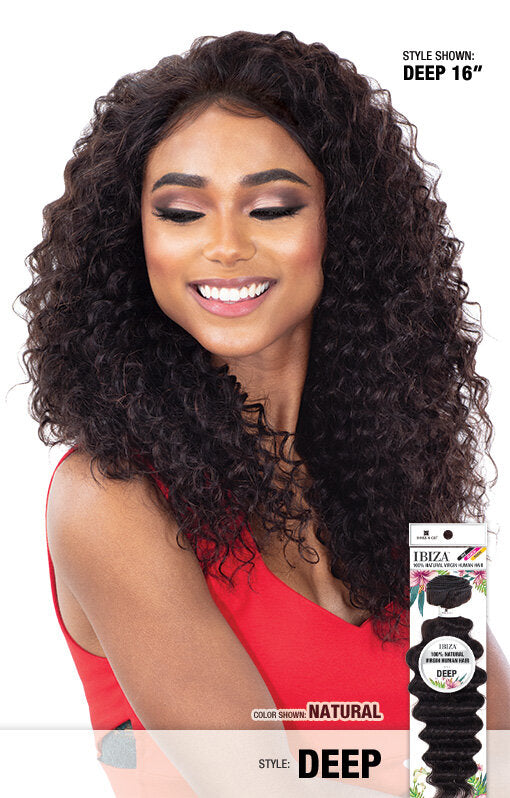 SHAKE-N-GO IBIZA Human Hair Weave - DEEP