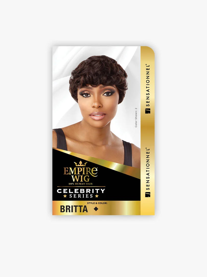 SENSATIONNEL Celebrity Series 100% Human Hair Empire Wig - BRITTA