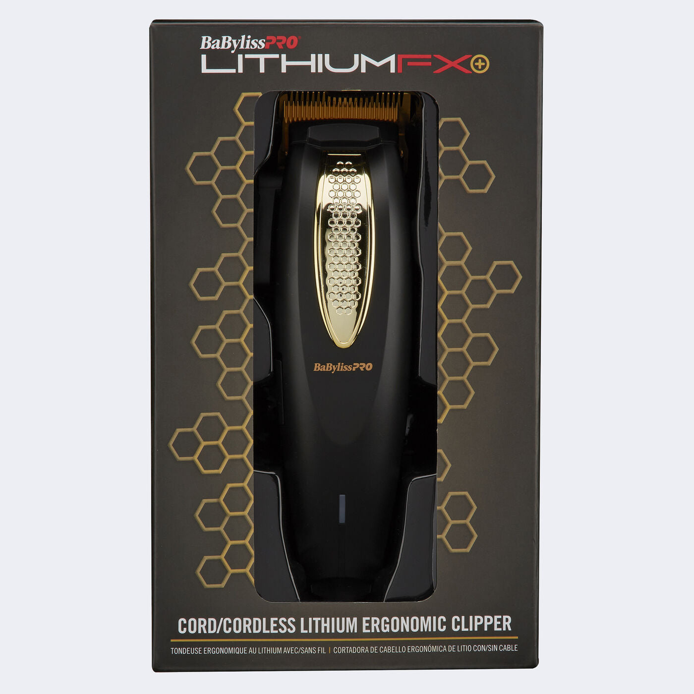 BaBylissPRO LithiumFX Cord/Cordless Lithium Ergonomic Clipper