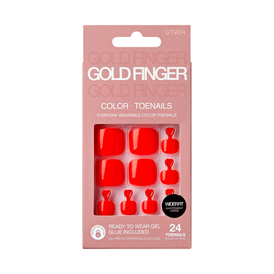 GOLD FINGER Color Wider Fit Toenails – Bloodline