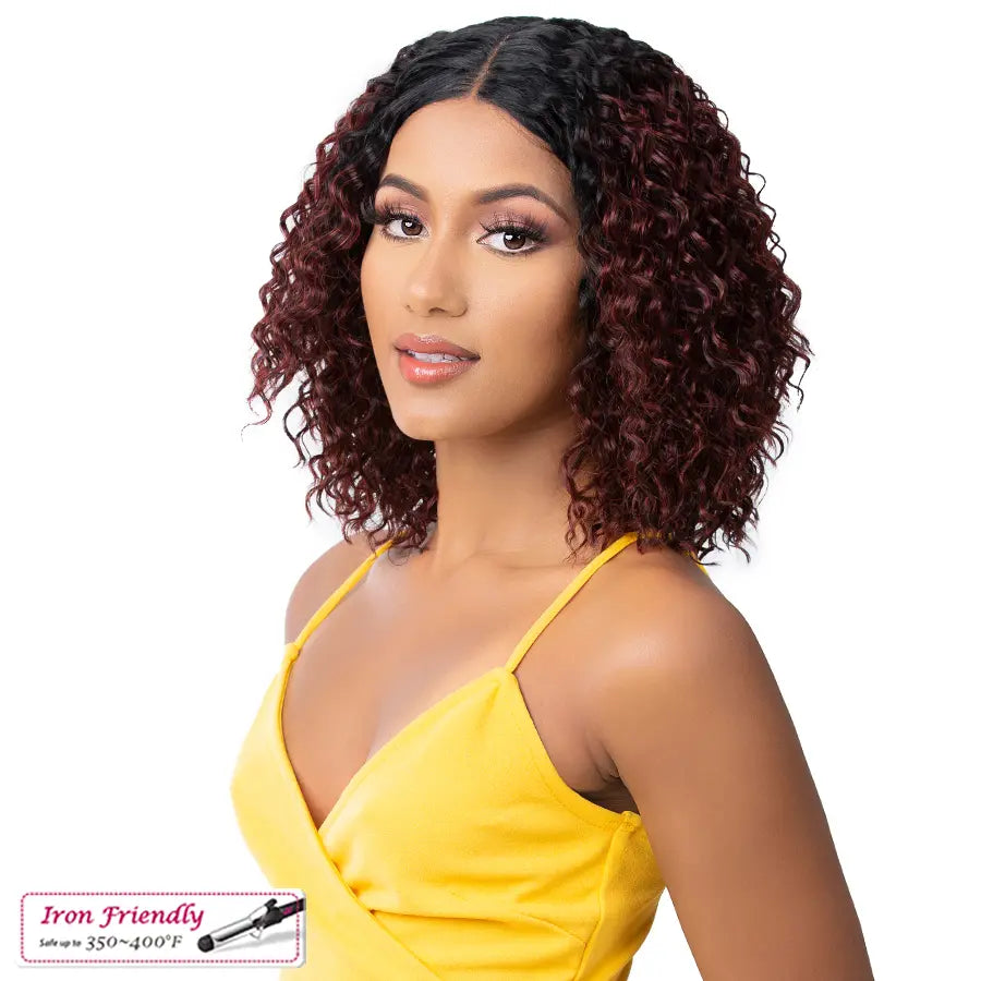 It's A Wig Premium Synthetic Fiber Lace Front Wig - HD LACE KARTIKA (BUY ONE GET ONE FREE)