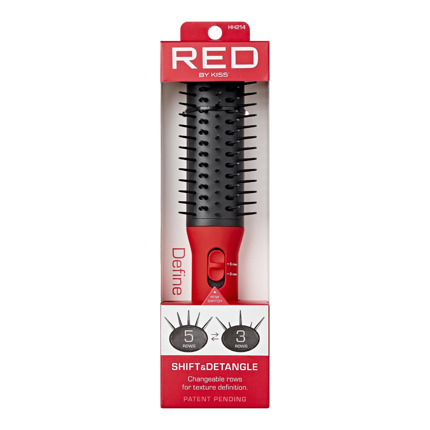 RED BY KISS Shift-N-Detangle Hair Brush