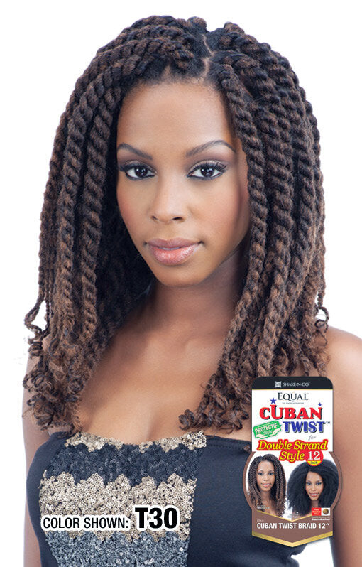 Freetress Equal Synthetic Hair Twist Braid - CUBAN TWIST