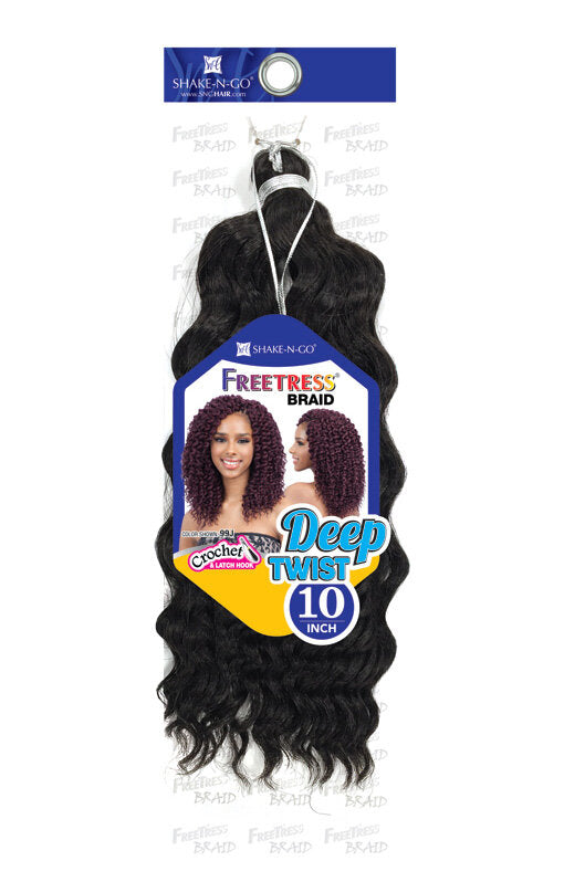 FreeTress Synthetic Hair Crochet Braid - Deep Twist