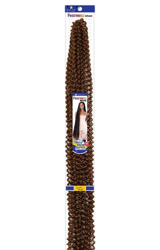 Freetress Synthetic Hair Crochet Braid - Water Wave Super Extra Long 40"