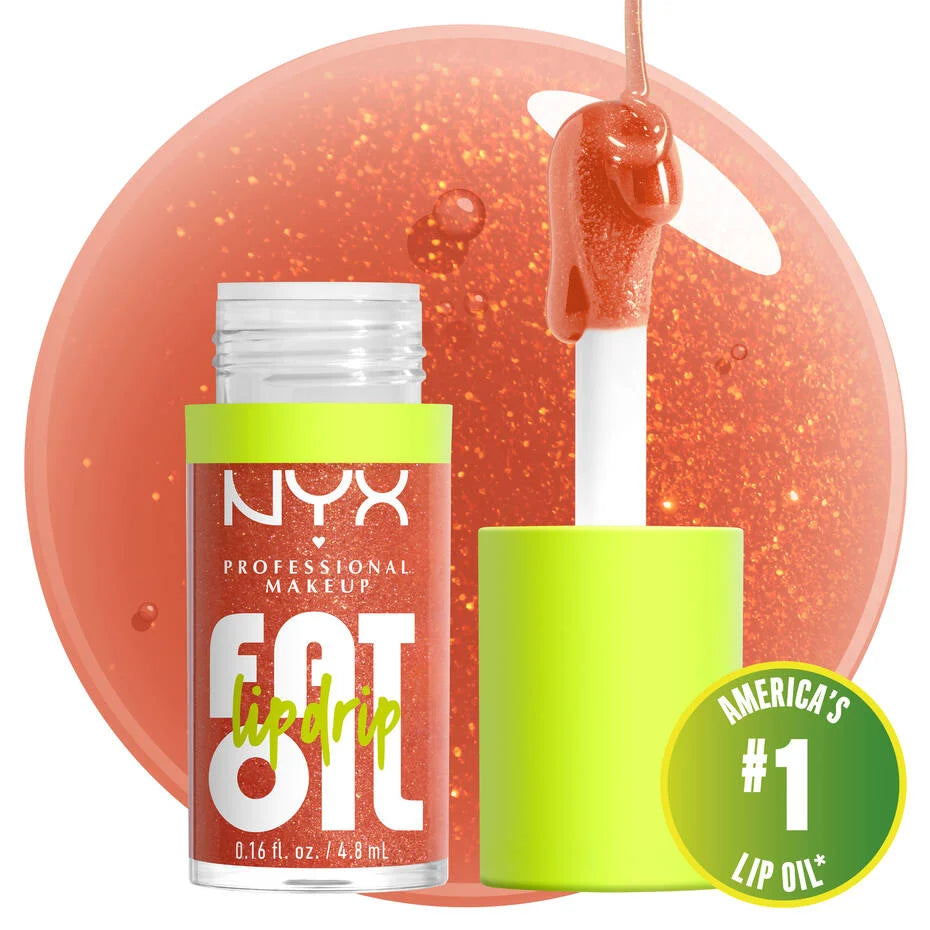 NYX Cosmetics FAT OIL LIP DRIP Hydrating Tinted Lip Oil Gloss