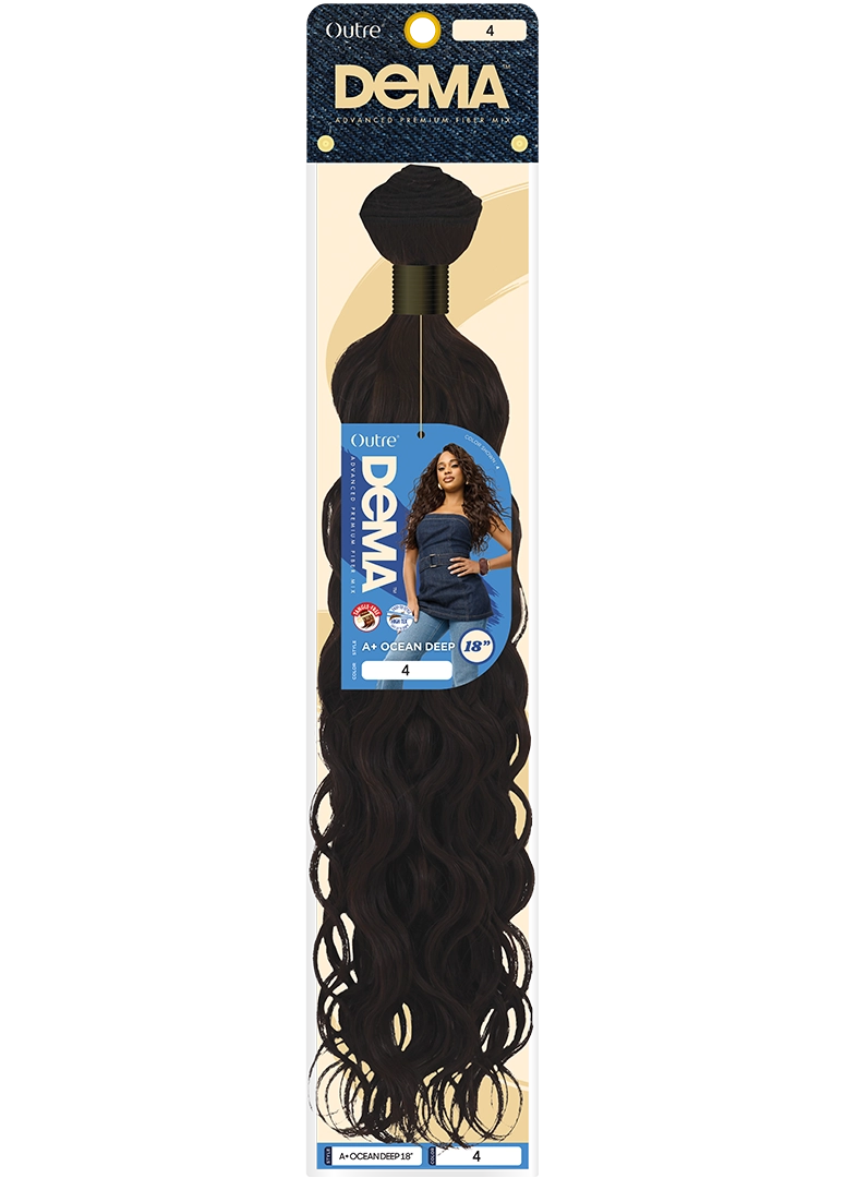 Outre Weave Dema Advanced Premium Fiber Mix Ocean Deep (18"-24")