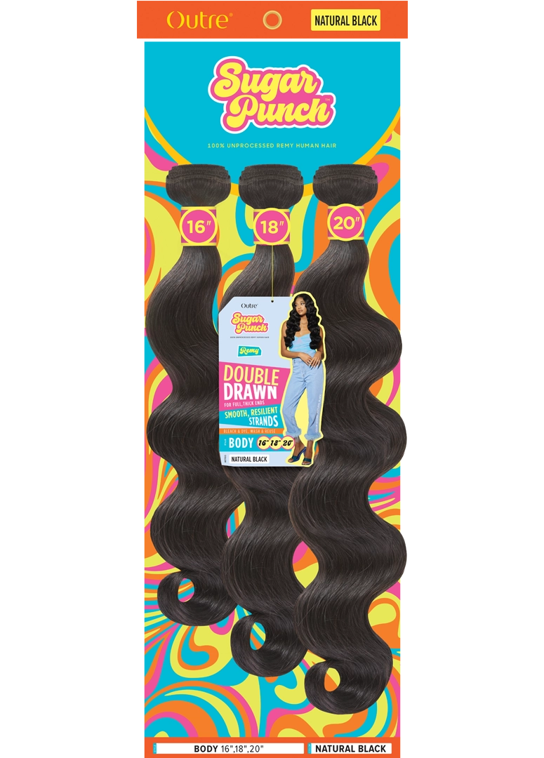 Outre Sugar Punch 100% Unprocessed Remy Human Hair - Body Multi