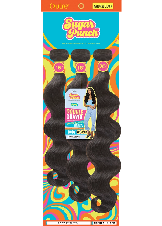 Outre Sugar Punch 100% Unprocessed Remy Human Hair - Body Multi