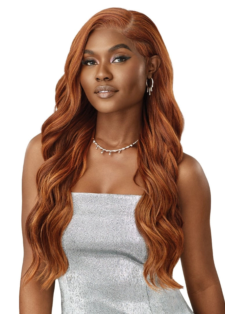 Outre Synthetic Melted Hairline Swirlista Lace Front Wig - SWIRL 102