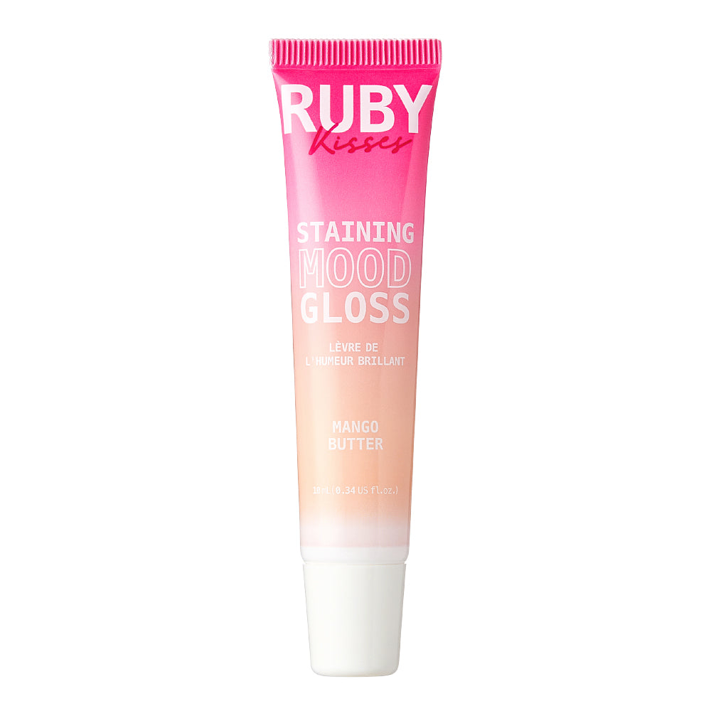 RUBY KISSES Staining Mood Lip Gloss – Mango Butter