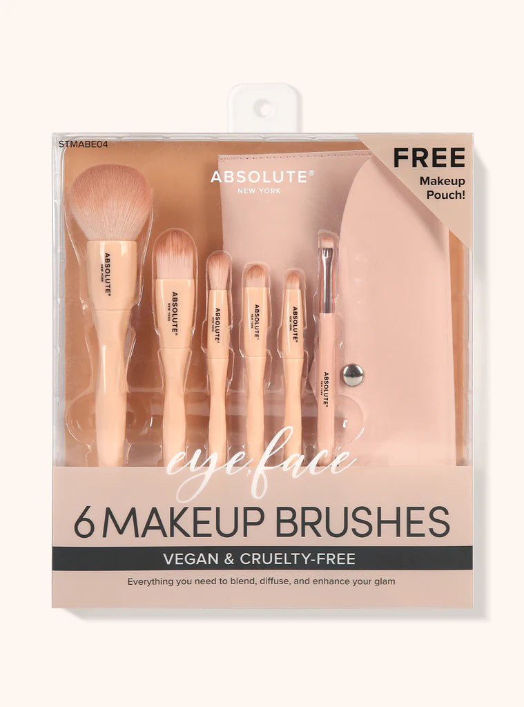 ABSOLUTE NEW YORK Nude Essentials Makeup Brush Set