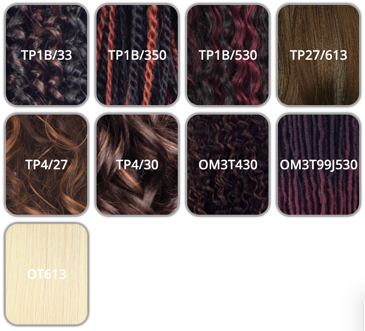 FreeTress Synthetic Hair Crochet Braid - Deep Twist Bulk 22"