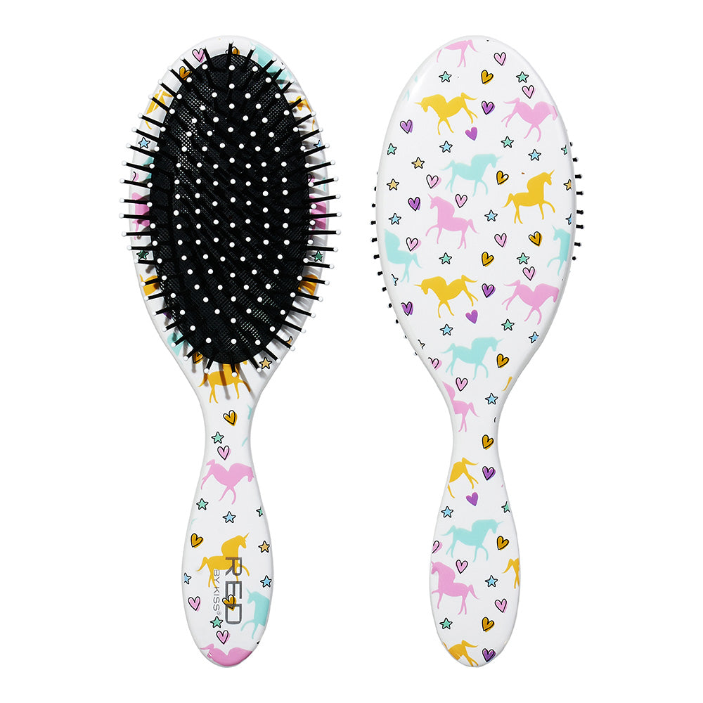RED BY KISS Designed Paddle Brush