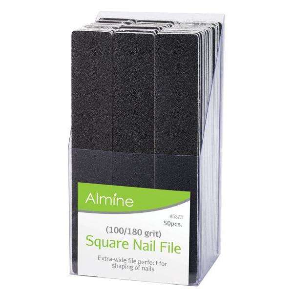 Almine Square Nail Files 7"