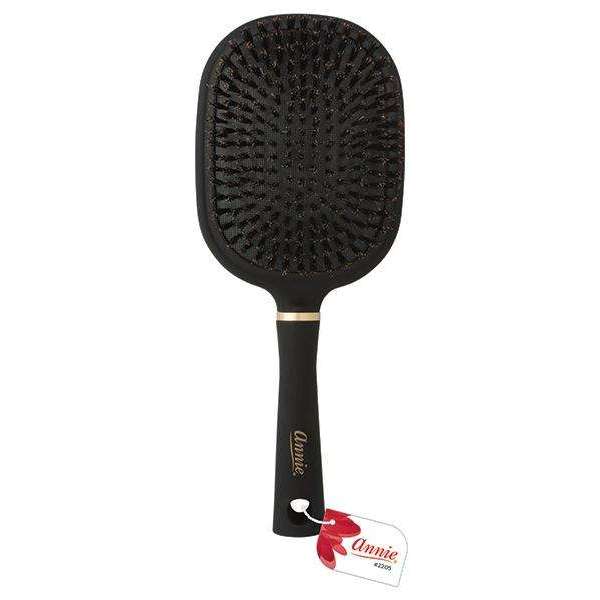 Annie Deluxe Paddle Brush 100% Boar Bristle