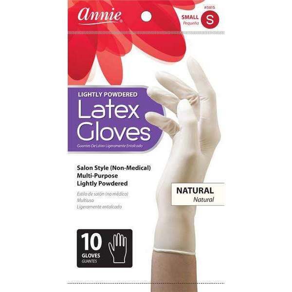 Annie Lightly Powdered Latex Gloves 10ct