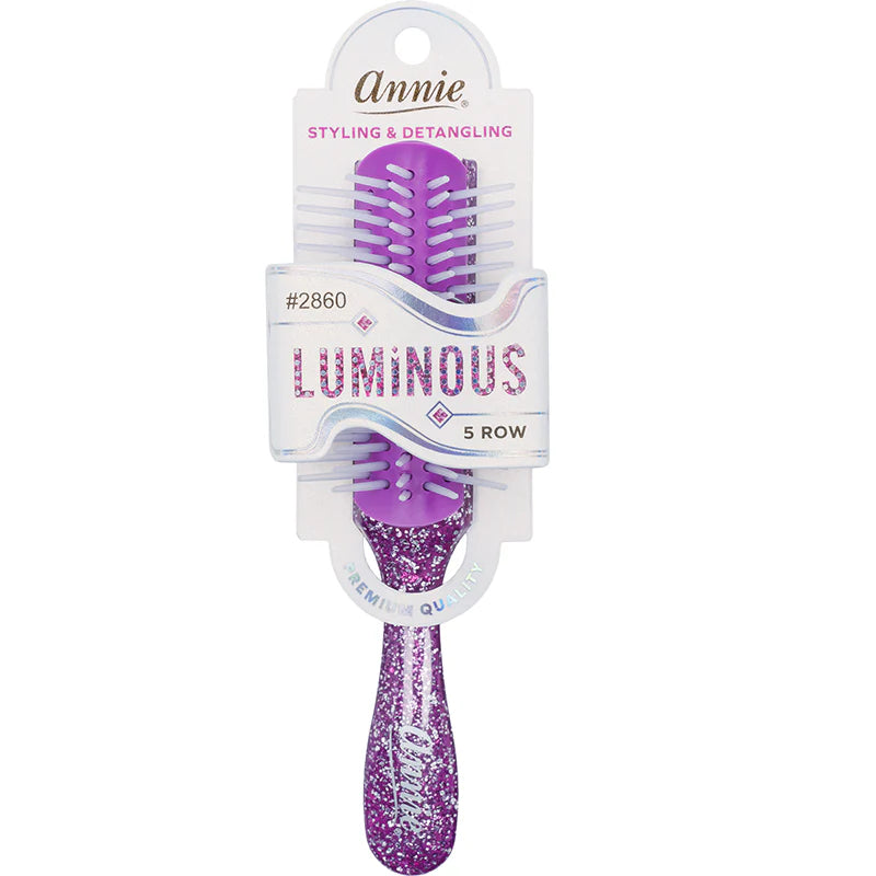 Annie Luminous 5 Row Styling Brush Assorted Colors
