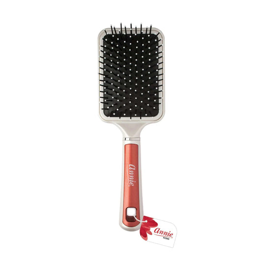 Annie Pearly Round Cushion Brush Red