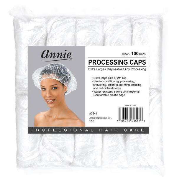Processing Caps Annie Processing Caps XL 100Pc Clear – Hair Town