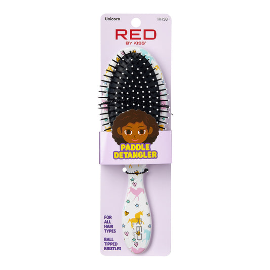RED BY KISS Designed Paddle Brush