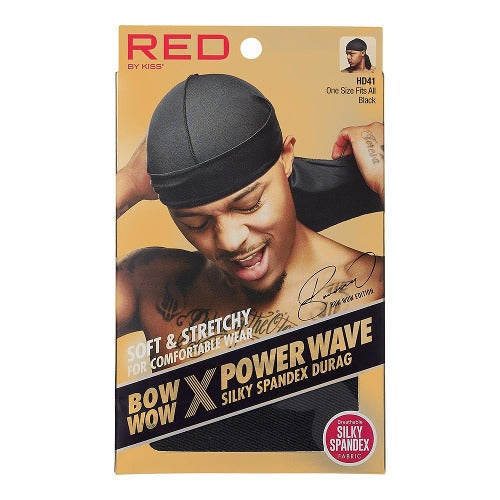 RED BY KISS Power Wave Silky Spandex Durag