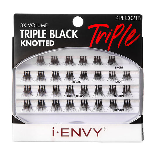 IENVY BY KISS Triple Black Trio Lashes – Regular Trios