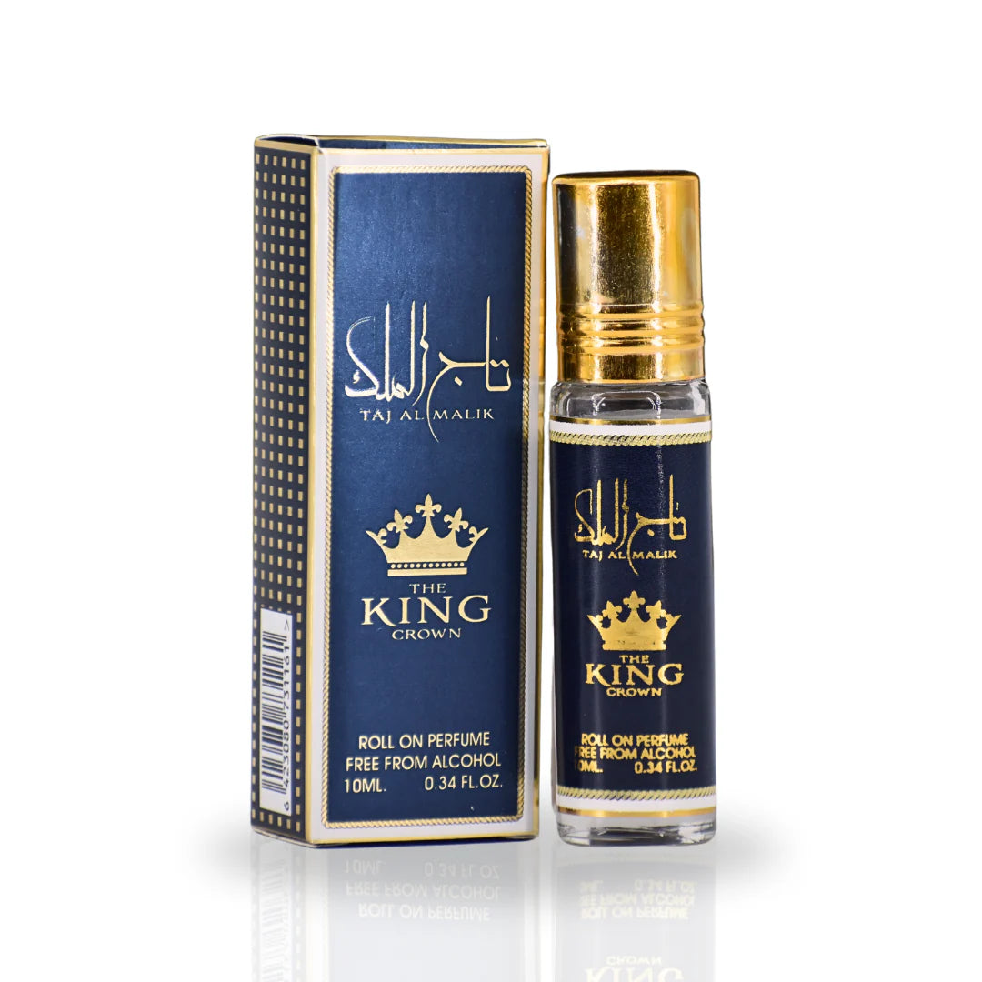 Taj Al Malik Roll-On Perfume Oil, 0.34 OZ (BUY ONE GET ONE 20% OFF)