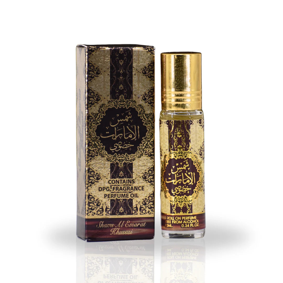 Shams Al Emarat Khususi Roll-On Perfume Oil, 0.34 OZ (BUY ONE GET ONE 20% OFF)