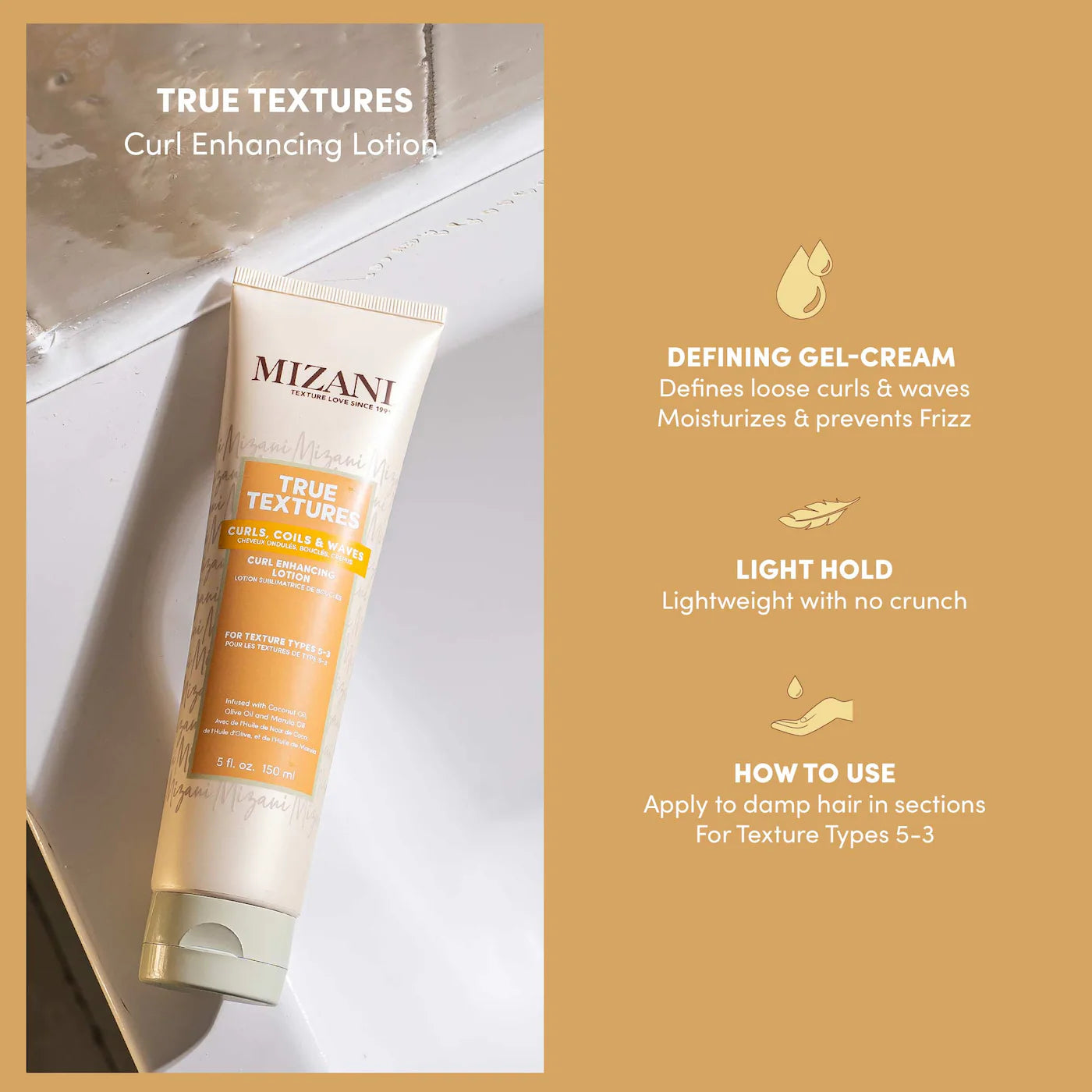 MIZANI True Textures Curl Enhancing Hair Cream